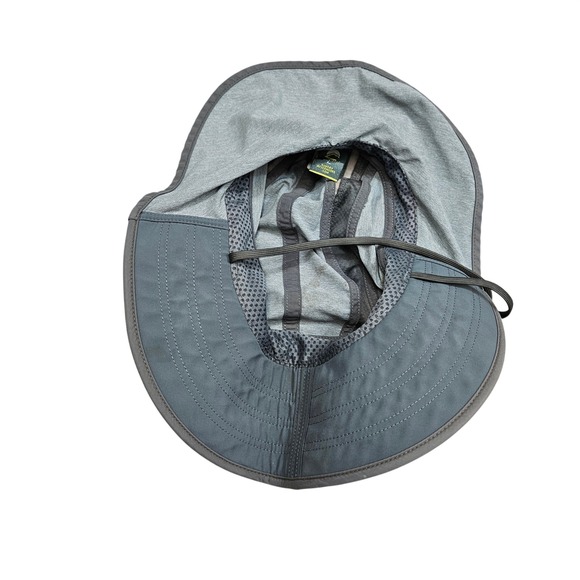 Sunday Afternoons Sun Hat UPF 50 Wide Brim Mesh Venting Adjustable Gray L - Picture 3 of 7